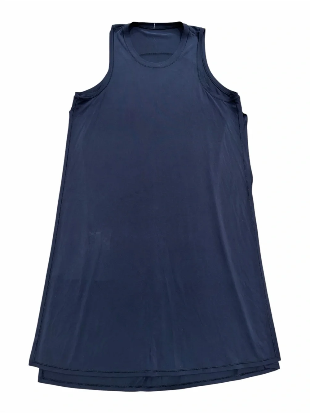 Lululemon Seek Softness Yoga Tunic Tank Medium Black Side Slit Modal EUC